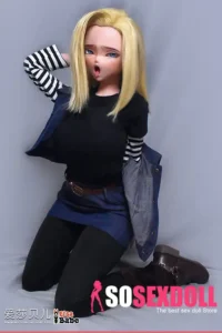 148cm 4ft9 Golden Straight Hair Sex Dolls Life Size Human Dolls Real Dolls