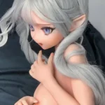 148cm 4ft9 Gray Twin Tail Sex Dolls Best Realistic Sex Dolls