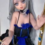 148cm 4ft9 Gray Twin Tail Sex Dolls Best Realistic Sex Dolls