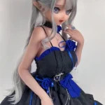 148cm 4ft9 Gray Twin Tail Sex Dolls Best Realistic Sex Dolls