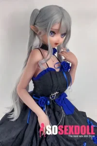 148cm 4ft9 Gray Twin Tail Sex Dolls Best Realistic Sex Dolls