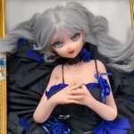 148cm 4ft9 Gray Twin Tail Sex Dolls Best Realistic Sex Dolls