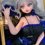 148cm 4ft9 Gray Twin Tail Sex Dolls Best Realistic Sex Dolls
