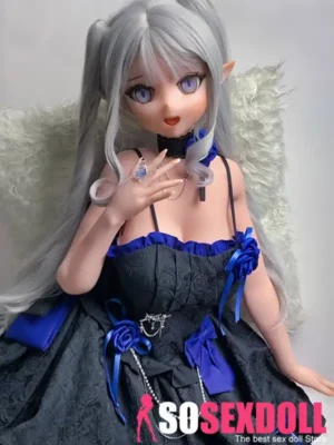 148cm 4ft9 Gray Twin Tail Sex Dolls Best Realistic Sex Dolls