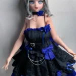 148cm 4ft9 Gray Twin Tail Sex Dolls Best Realistic Sex Dolls