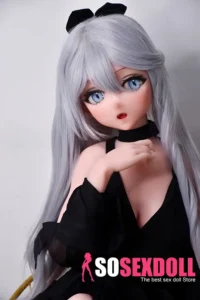 148cm 4ft9 Long Hair Light Blue Eyed Sex Dolls Secret Sex Toys