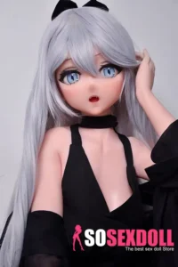 148cm 4ft9 Long Hair Light Blue Eyed Sex Dolls Secret Sex Toys