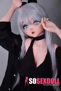 148cm 4ft9 Long Hair Light Blue Eyed Sex Dolls Secret Sex Toys