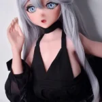 148cm 4ft9 Long Hair Light Blue Eyed Sex Dolls Secret Sex Toys