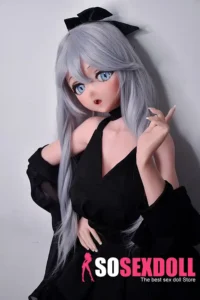 148cm 4ft9 Long Hair Light Blue Eyed Sex Dolls Secret Sex Toys