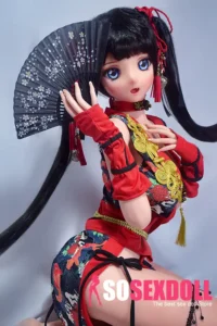 148cm 4ft9 Long Haired Retro Sex Dolls Unique Sex Toys