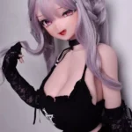 148cm 4ft9 Pink Purple Curly Hair Sex Dolls Full Body Sex Dolls