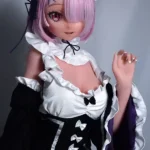 148cm 4ft9 Pink Short Haired Dress Sex Dolls Life Sized Sex Dolls Adult Sex Dolls