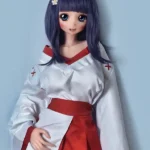 148cm 4ft9 Purple Haired Gentle Sex Dolls Love Dolls Cheap Sex Toys