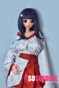 148cm 4ft9 Purple Haired Gentle Sex Dolls Love Dolls Cheap Sex Toys