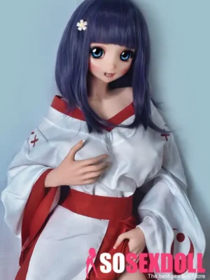 148cm 4ft9 Purple Haired Gentle Sex Dolls Love Dolls Cheap Sex Toys