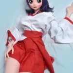 148cm 4ft9 Purple Haired Gentle Sex Dolls Love Dolls Cheap Sex Toys