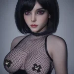 148cm 4ft9 Silicone Youthful Girl Short Hair Alluring Clothes Sex Doll