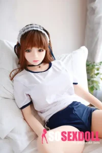 148cm 4ft9 TPE Gym Suit Fair Skin Sex Doll For Pleasure