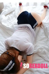 148cm 4ft9 TPE Gym Suit Fair Skin Sex Doll For Pleasure