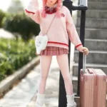 148cm 4ft9 TPE Pink Hair Schoolgirl Look Sex Doll In Stock(US Only)