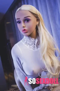148cm 4ft9 TPE Plump Breasts White Hair Sex Doll In Stock(US Only)