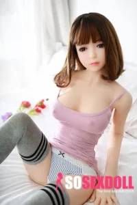 148cm 4ft9 TPE Short Hair Perky Chests Sex Doll