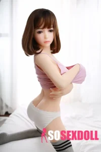 148cm 4ft9 TPE Short Hair Perky Chests Sex Doll