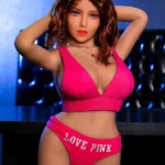 148cm 4ft9 TPE Wheat Skin Pink Lingerie Sex Doll In Stock(US Only)