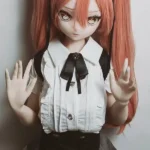 148cm 4ft9 Uniform Ponytail Silicone Love Dolls Sex Dolls Anime Sex Toys