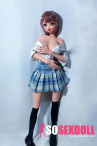148cm 4ft9 Uniform Short Haired Sex Dolls Realistic Life Size Dolls
