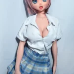 148cm 4ft9 Uniform Short Haired Sex Dolls Realistic Life Size Dolls