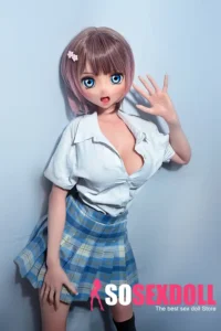 148cm 4ft9 Uniform Short Haired Sex Dolls Realistic Life Size Dolls