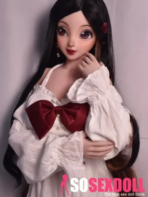 148cm 4ft9 White Dress Seductive Sex Dolls Life Like Dolls Silicone Sex Dolls Partners