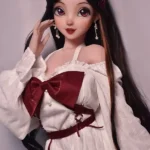 148cm 4ft9 White Dress Seductive Sex Dolls Life Like Dolls Silicone Sex Dolls Partners