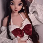 148cm 4ft9 White Dress Seductive Sex Dolls Life Like Dolls Silicone Sex Dolls Partners