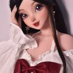 148cm 4ft9 White Dress Seductive Sex Dolls Life Like Dolls Silicone Sex Dolls Partners