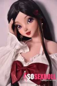 148cm 4ft9 White Dress Seductive Sex Dolls Life Like Dolls Silicone Sex Dolls Partners