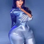 148cm 5ft TPE Fat Woman Chubby Chests Plump Butt Sex Doll