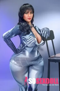 148cm 5ft TPE Fat Woman Chubby Chests Plump Butt Sex Doll