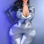 148cm 5ft TPE Fat Woman Chubby Chests Plump Butt Sex Doll