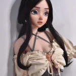 148cm Black Long Haired Seductive Sex Dolls Beautiful Sex Dolls Best Love Dolls
