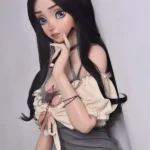 148cm Black Long Haired Seductive Sex Dolls Beautiful Sex Dolls Best Love Dolls