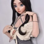 148cm Black Long Haired Seductive Sex Dolls Beautiful Sex Dolls Best Love Dolls