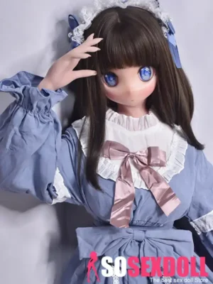 148cm Blue Dress Pure Desire Sex Dolls Realistic Life Size Dolls