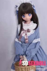 148cm Blue Dress Pure Desire Sex Dolls Realistic Life Size Dolls