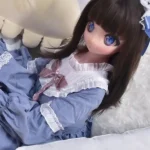 148cm Blue Dress Pure Desire Sex Dolls Realistic Life Size Dolls