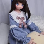 148cm Blue Dress Pure Desire Sex Dolls Realistic Life Size Dolls