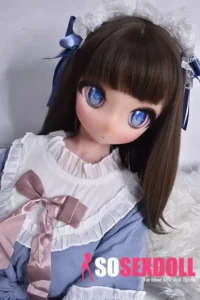 148cm Blue Dress Pure Desire Sex Dolls Realistic Life Size Dolls