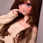148cm Brown Curly Hair Sex Dolls Female Sex Dolls Breast Sex Toys